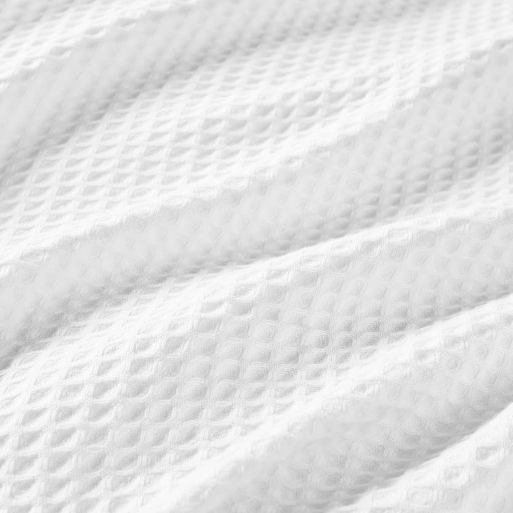 Olliix - Wholesale Bedding Blanket - 100% Cotton Waffle Weave Cozy Bedding Blanket, White7