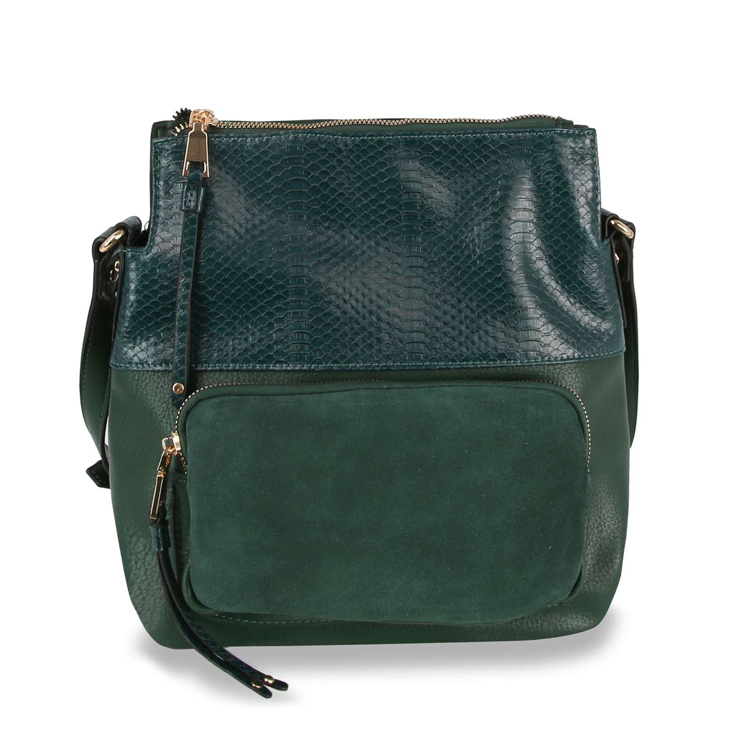 Handbag Express - Wholesale Crossbody Bag - Women's - Genuine Leather Unique Fold Over Crossbody Sling3