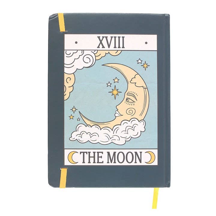 Something Different Wholesale - Wholesale Notebook - The Moon Vintage Tarot Card A5 Notebook2