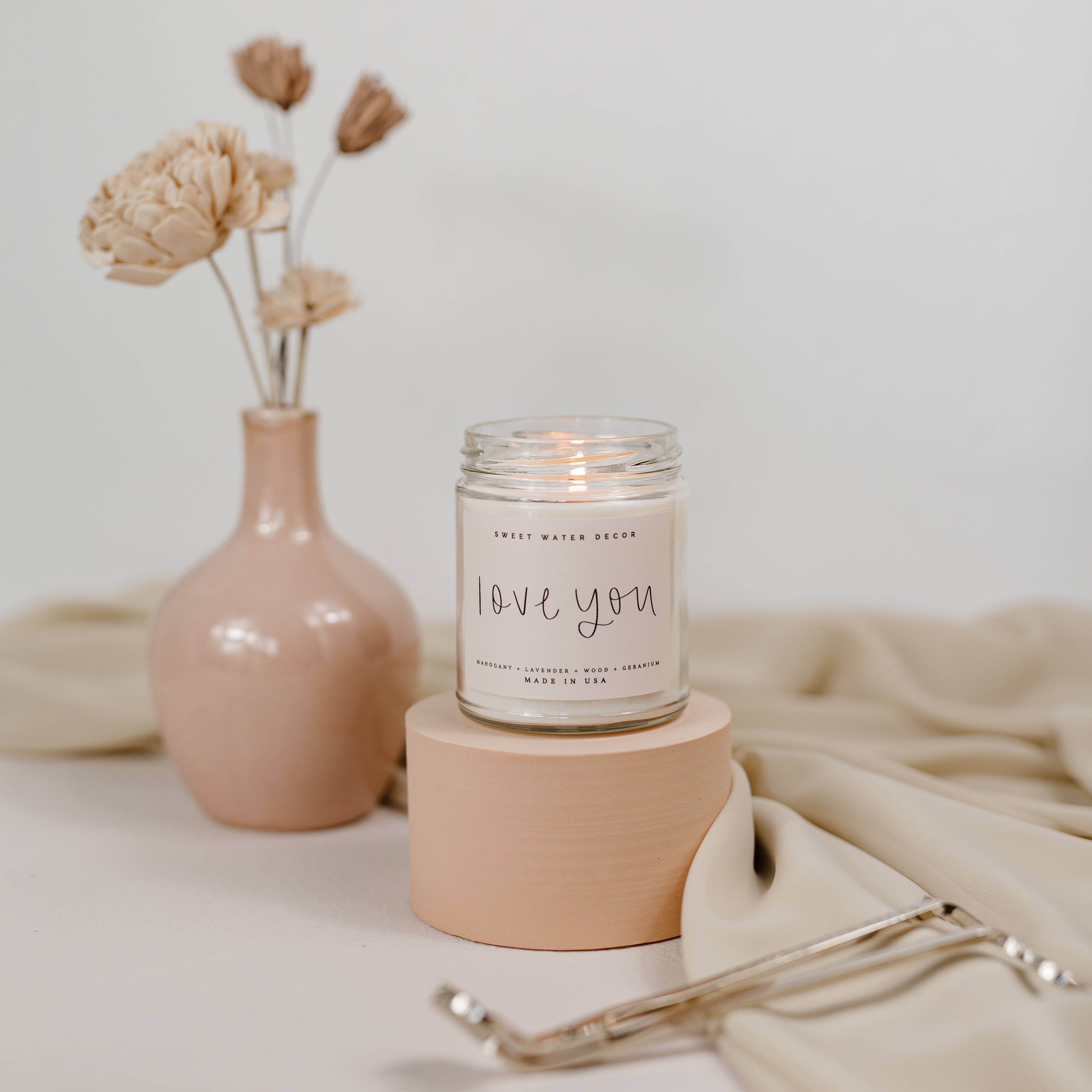 Wholesale Love You 9 oz Soy Candle - Home Decor & Gifts for your shop –  Faire UK