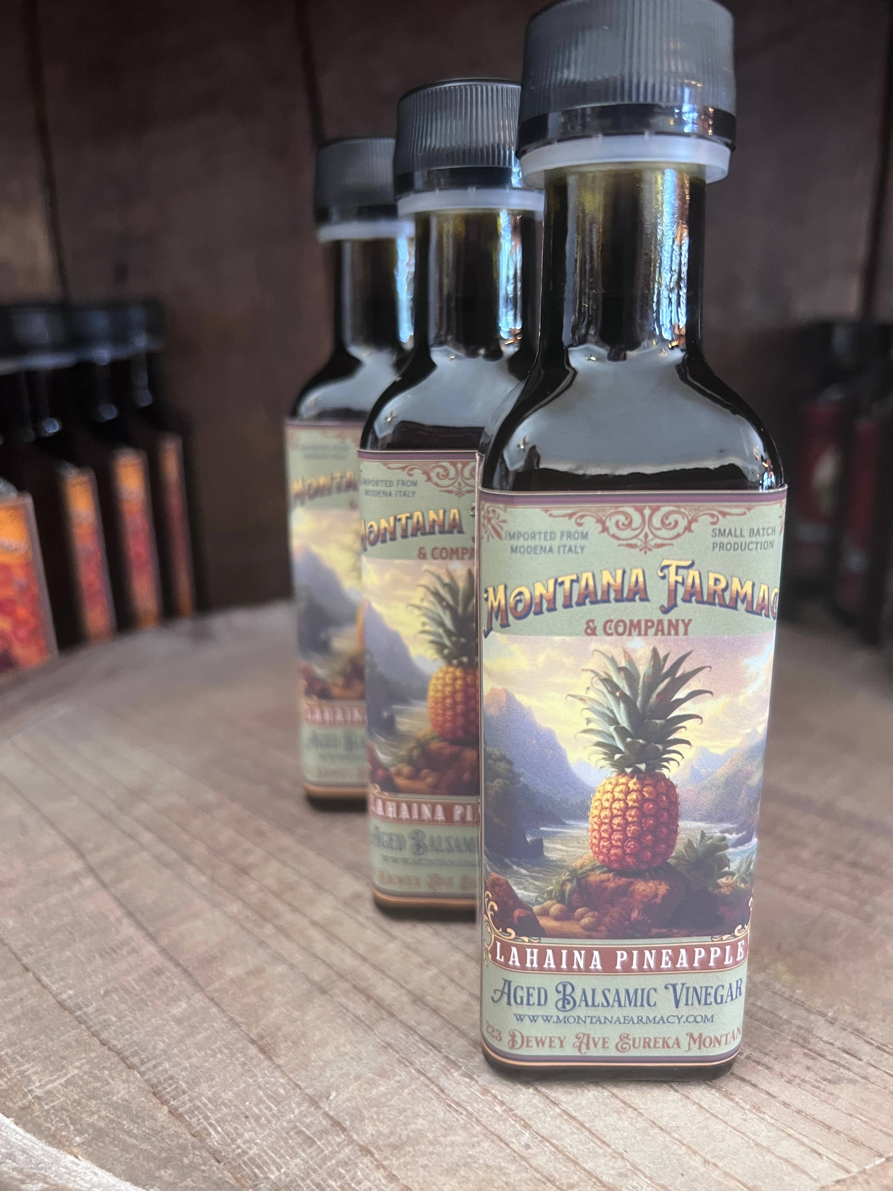 Montana Farmacy - Wholesale Vinegar - Lahaina Hawaii Pineapple White Balsamic Vinegar Delish!2