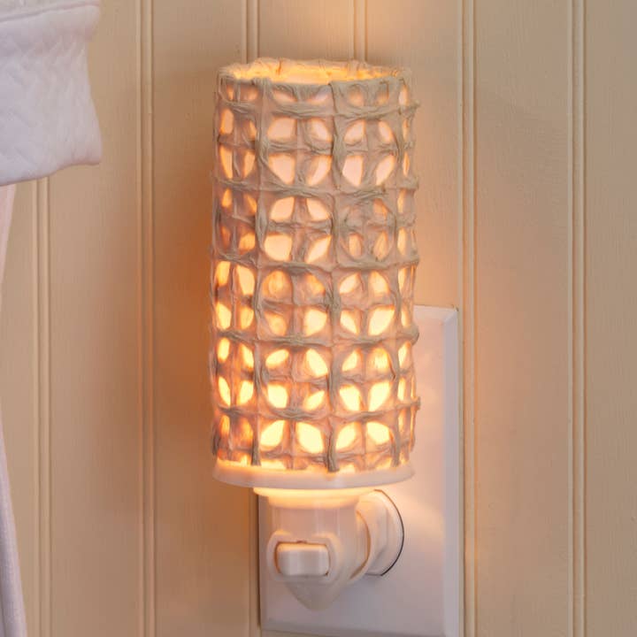 Luce notturna in carta naturale, paralume in carta fatta a mano per la vendita all'ingrosso da parte di Eangee Home Design