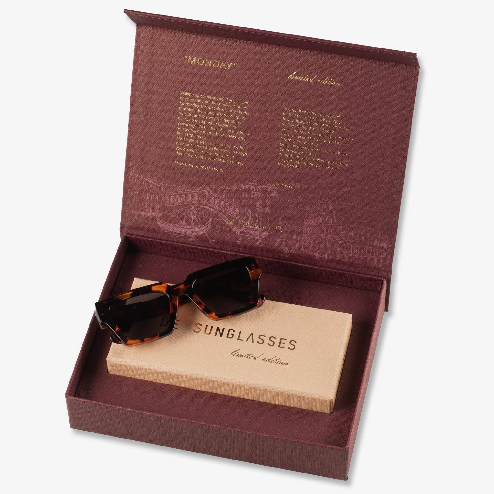 DE-SUNGLASSES - Wholesale Sunglasses - Women's - Monday Tortoise5