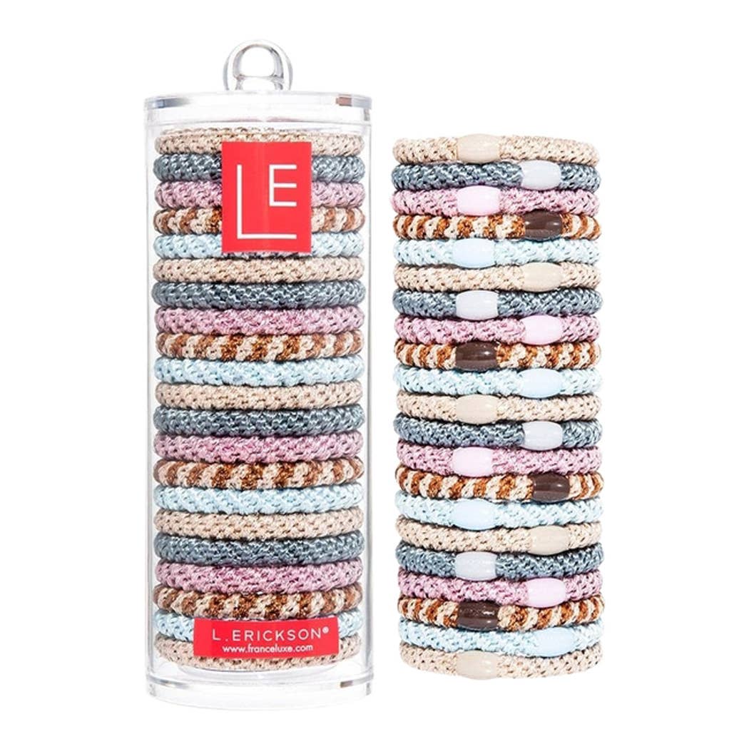 France Luxe/L. Erickson - Wholesale Haarelastiekje - Dames - Grab & Go Luxe Paardenstaart Elastiekjes3