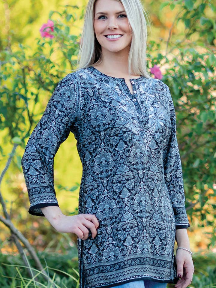 Sevya Handmade – Großhandel Tunika – Damen – Deena Bestickte Tunika