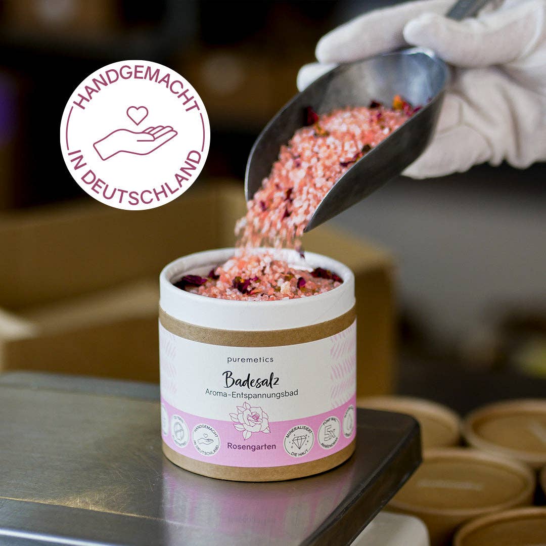 puremetics GmbH - Venta al por mayor Sales de baño - Sal de baño 'Jardín de Rosas'3