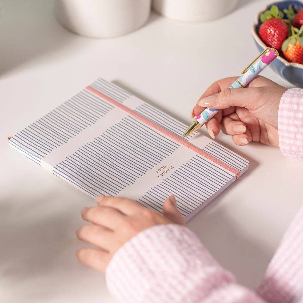 Busy B - Wholesale Journal/Diary - Food Journal | Food Diary & Weekly Meal Planner | Stripe1