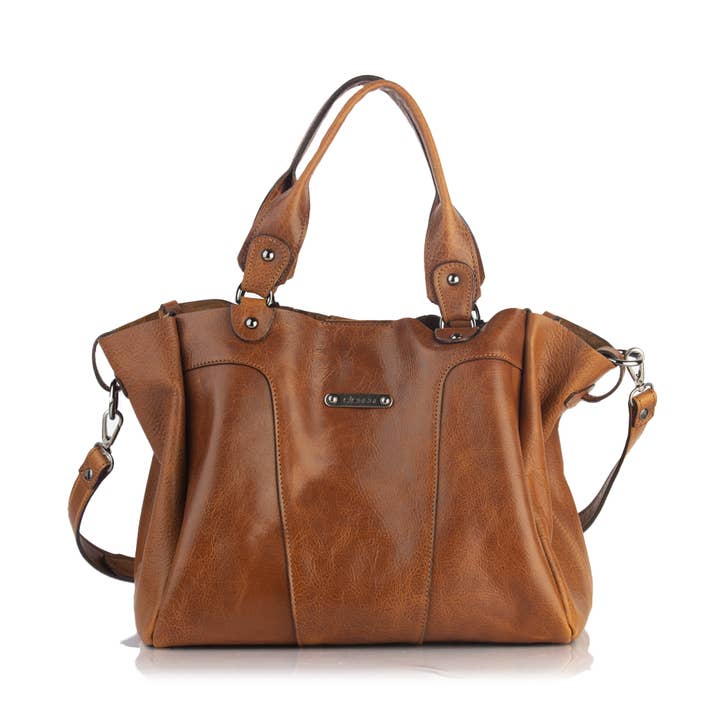 Mala média de mão camel por atacado de ELENCO