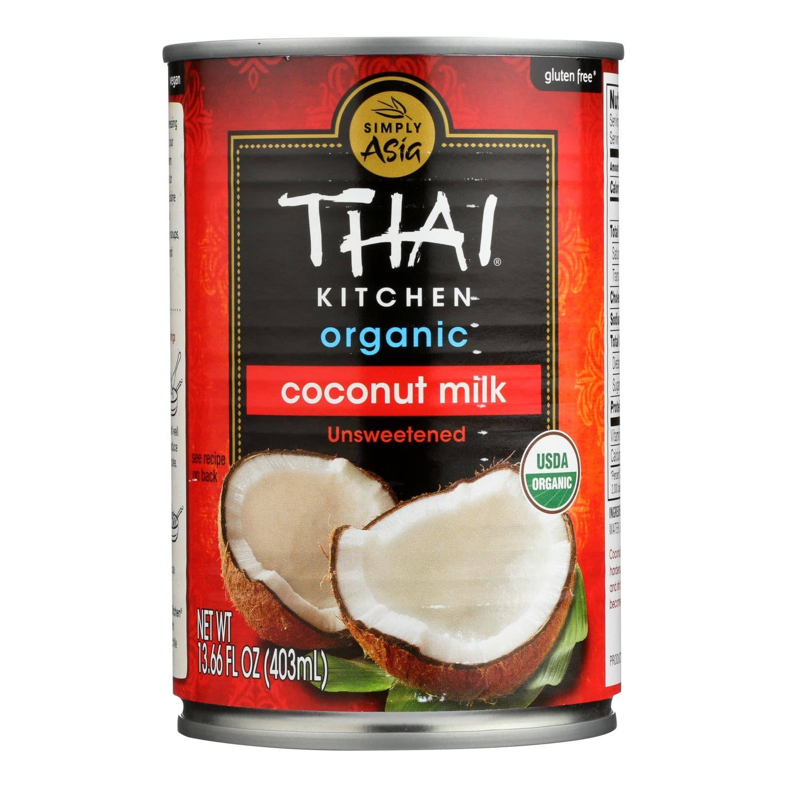 Ware Spark - Wholesale Non-Dairy Milk - Thai Kitchen Organic Lite Coconut Milk - Case Of 12 - 13.66 Fl Oz.0