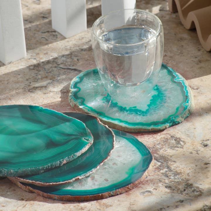 ENVIRONMENT - Wholesale Coasters - Turquoise Agate Coaster