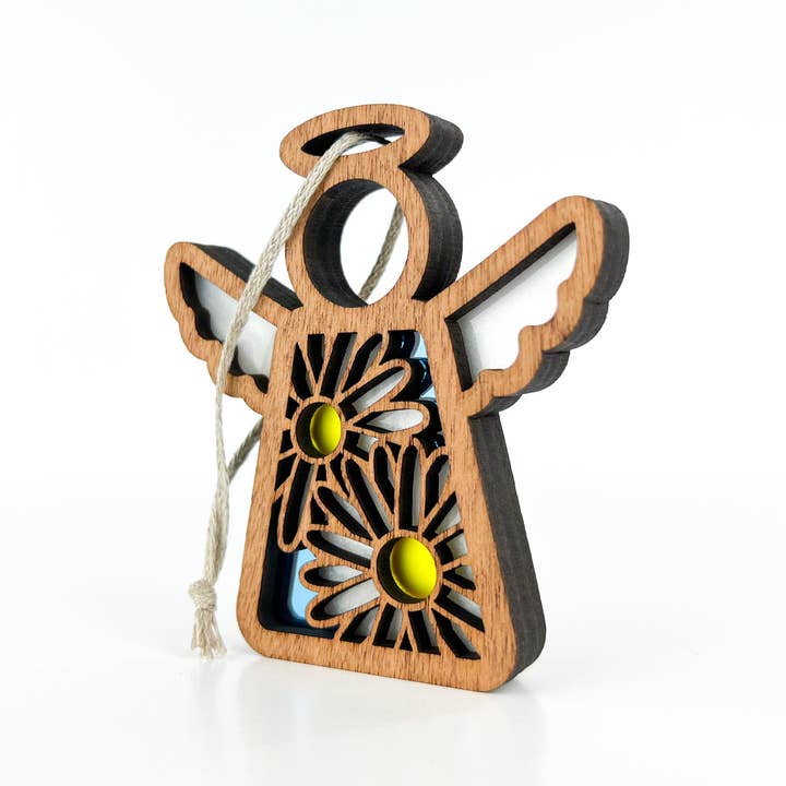 Forged Flare® - Wholesale Ornament - Daisy Ornament | 3.5" (H) Angel Figurine | Mother's Angels®1