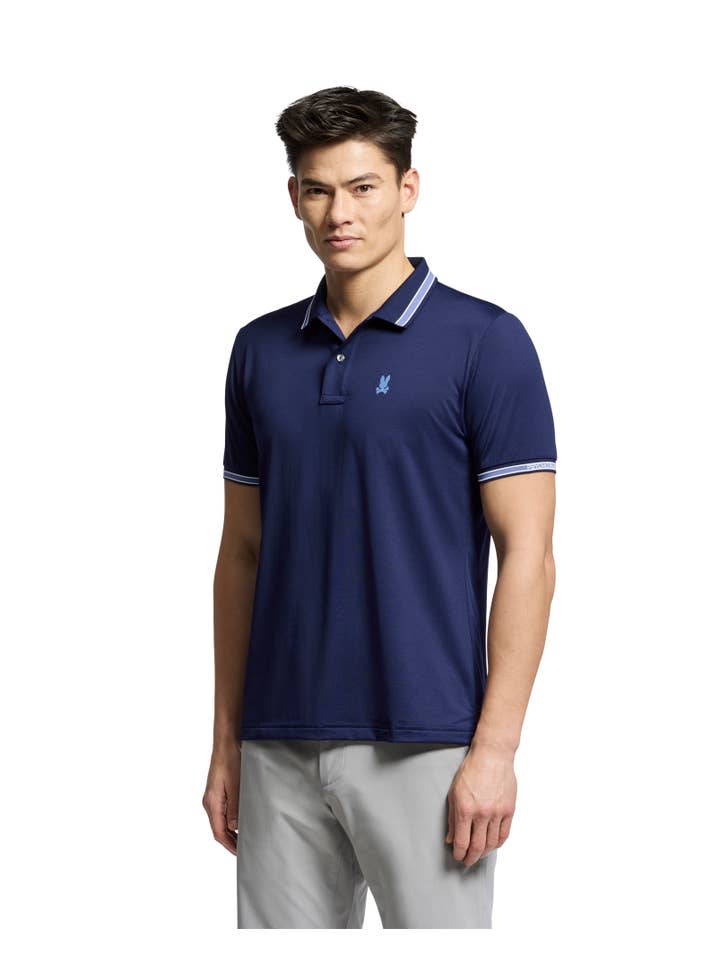 Forrest Sport Pique Polo-419 Evening Blue for wholesale on Faire1