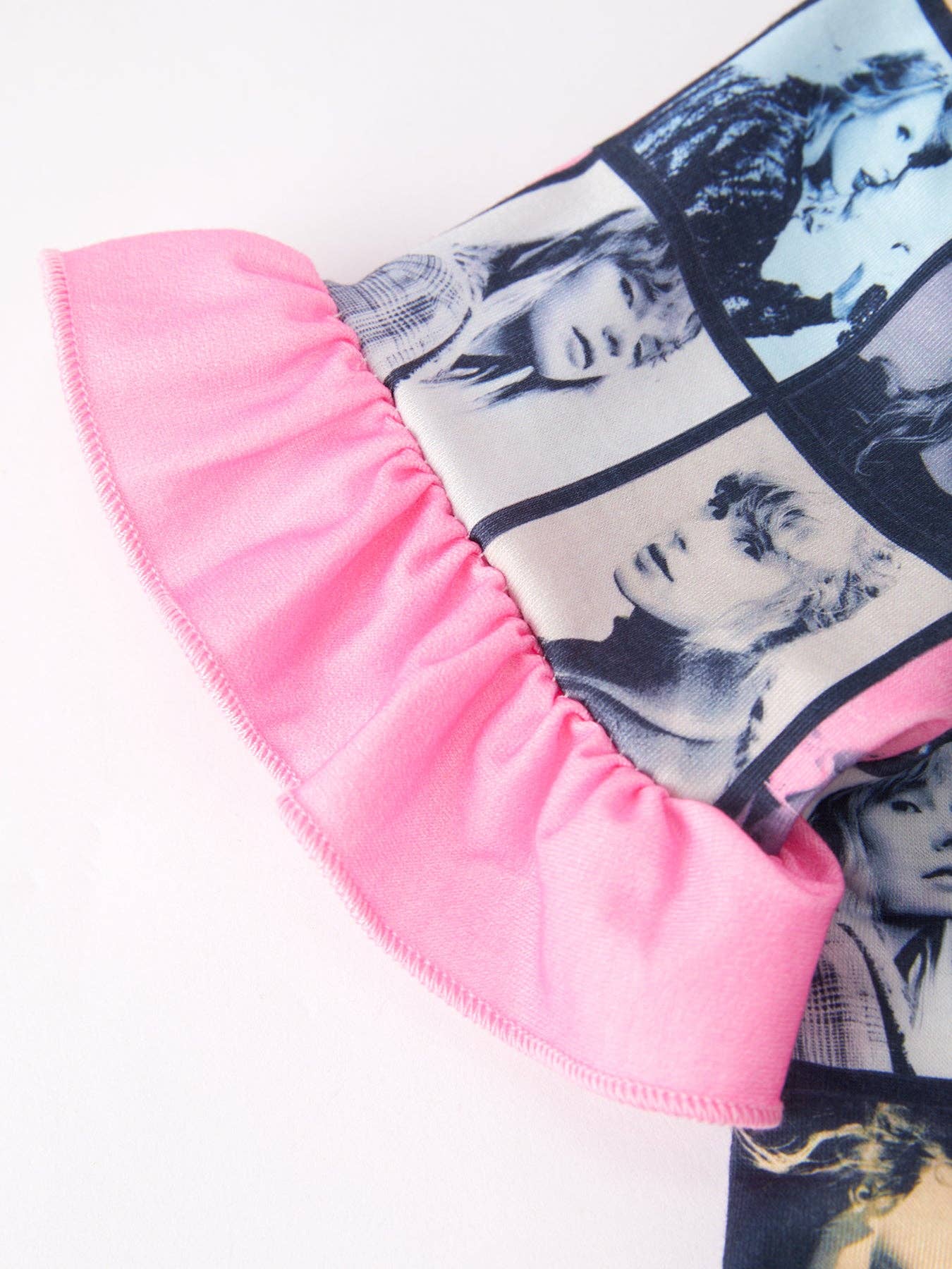 Rylee Faith Designs - Wholesale Sleepwear Set - Kids - Mommy me Black TS Summer Ruffle Pajama Set4