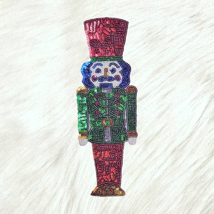 Scratch Decor - Wholesale Patch - $1 Sequin Nutcracker Embroidery Iron On Patch4