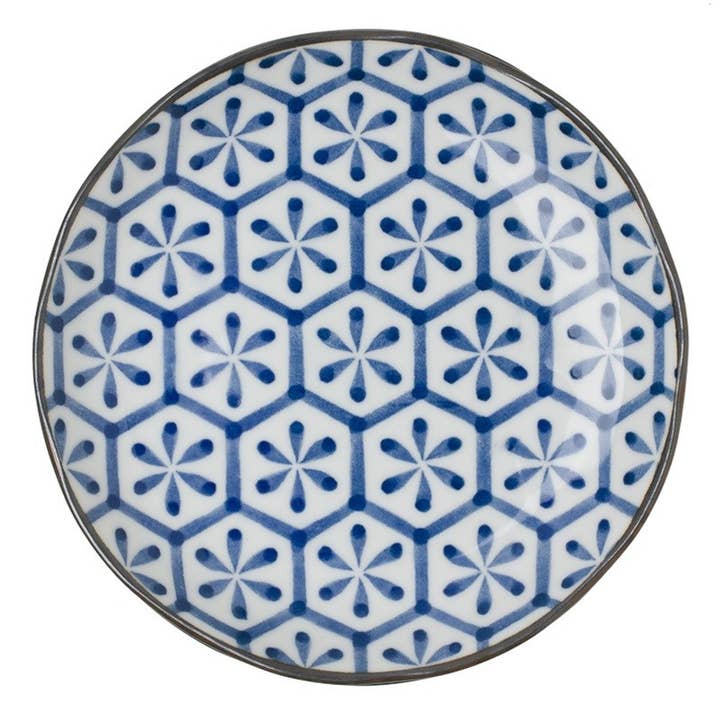 Plate Hana Kikko 6.5" for wholesale by Miya Company