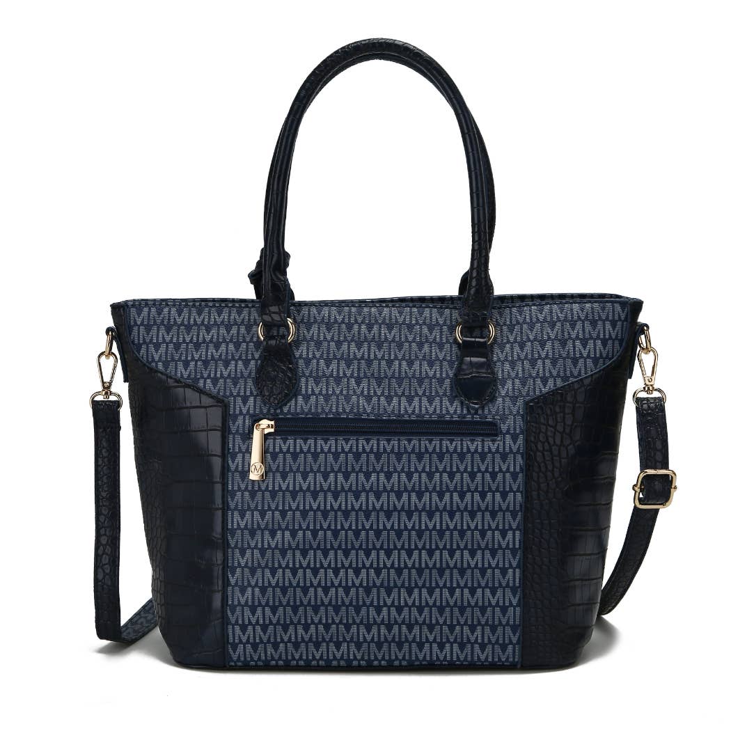 MKF Collection - Wholesale Tote Bag - Women's - MKF Shonda 3PC Tote Handbag Women Vegan Leather8