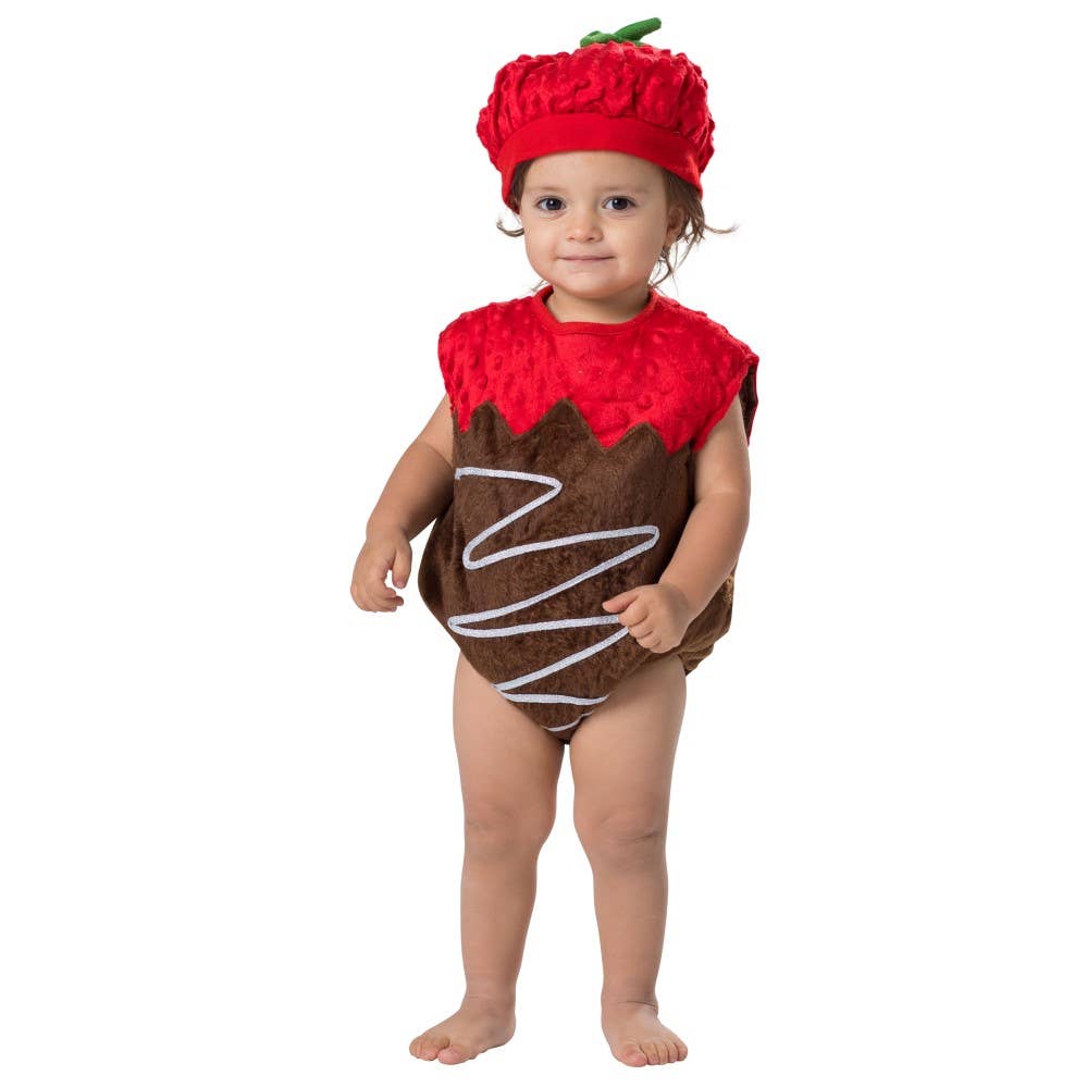 Dress Up America - Wholesale Costume - Kids - Chocolate Dipped Strawberry Costume - Kids2