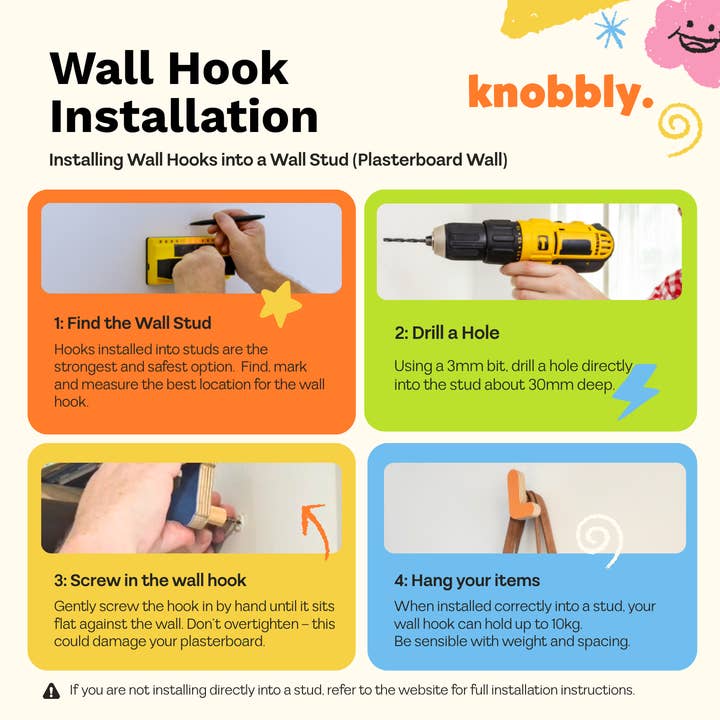 Knobbly. - Wholesale Wall hook – Child & baby - T-Rex Wall Hook 2