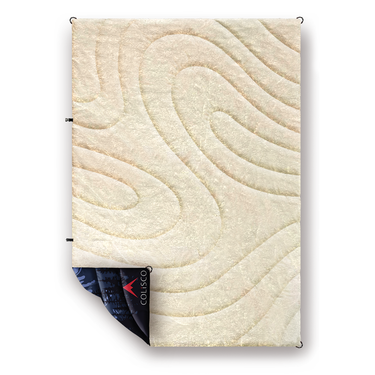 Colisco Wholesale – wholesale Prydnadsfilt – COLISCO Peaks Sherpa Eco-Performance Filt - 132 x 191 cm3