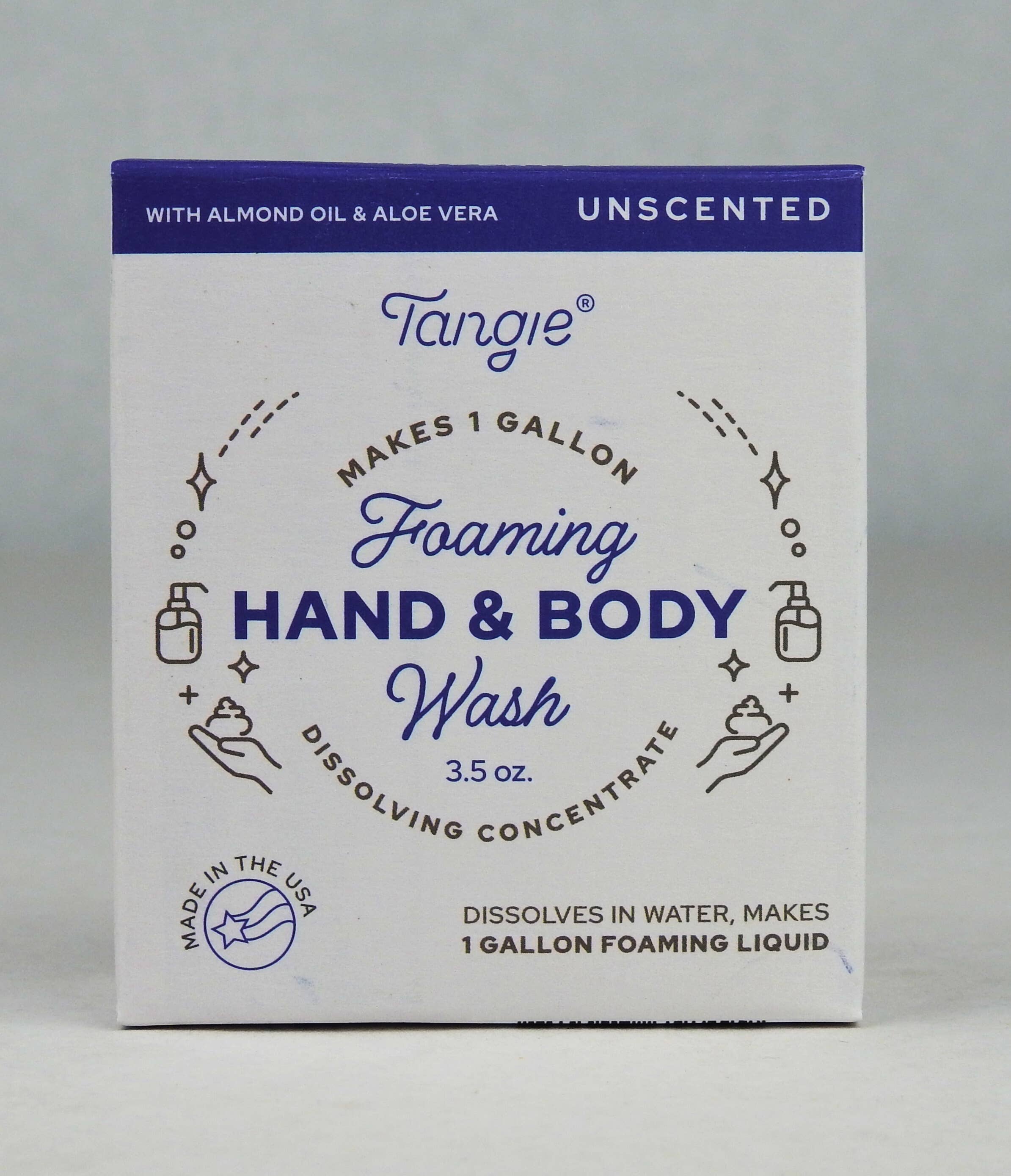 Tangie LLC - Wholesale Hand Soap/Wash - Foaming Hand & Body Soap Bar – 1 Gallon Refill, 4 Scents5