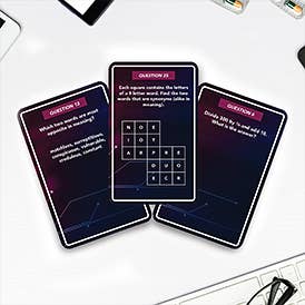 Gift Republic - Wholesale Card Game - IQ Test Cards1