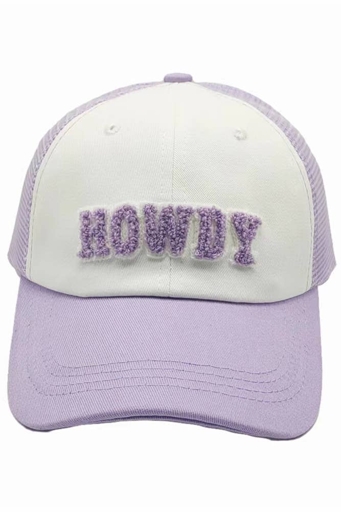 Hana - Wholesale Trucker Hat - Women's - HOWDY Mesh back Baseball Cap15