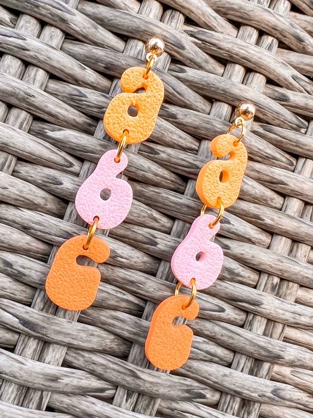 ABC Dangles for wholesale by Mark Alexander Clay Co