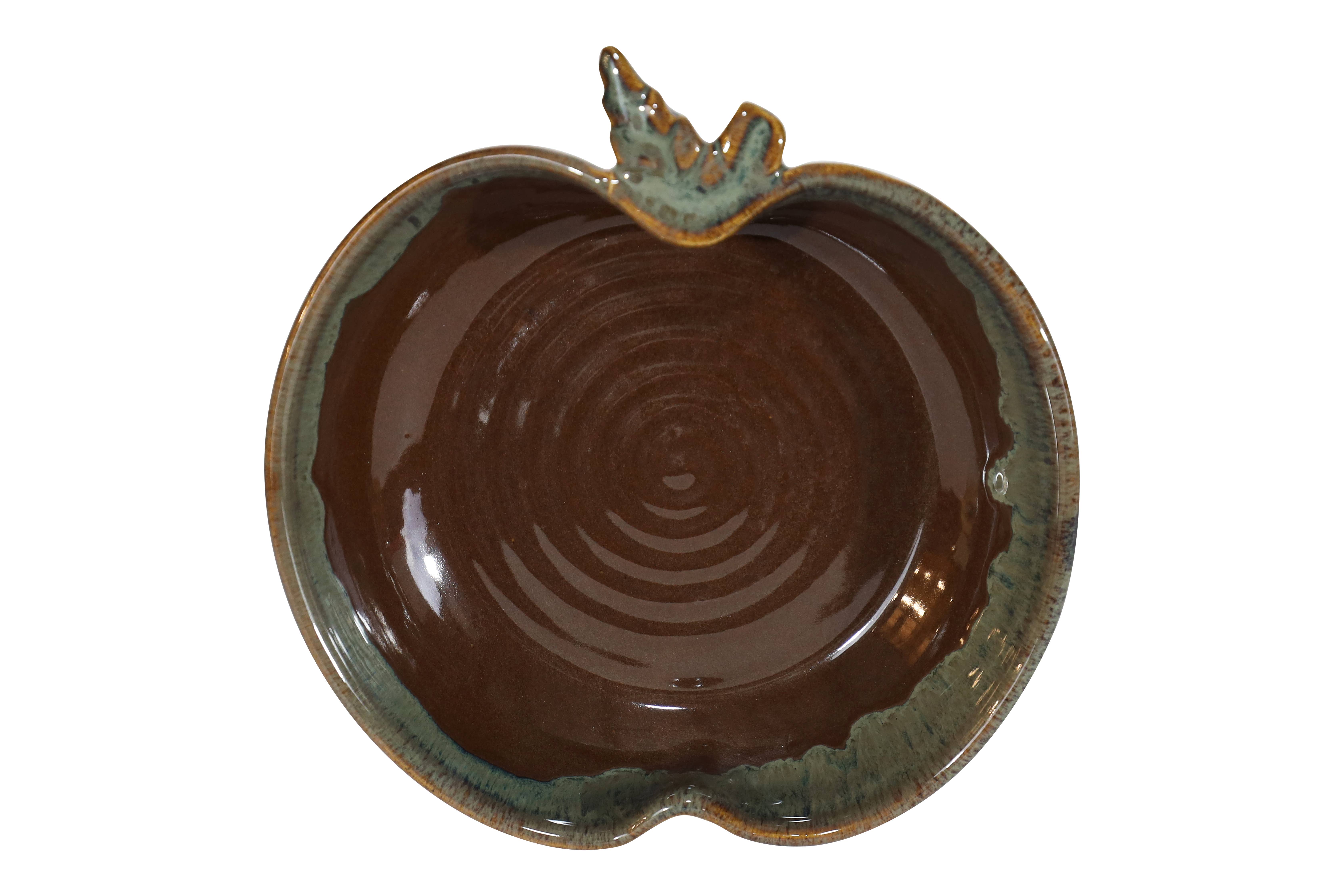 Clay in Motion - Wholesale Decorative Plate/Dish/Bowl - Apple Torte with Recipe5