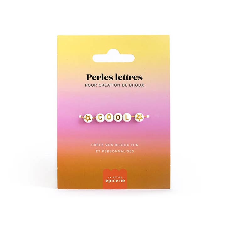 La Petite Épicerie – wholesale Pärlor – ”Coola” brevpärlor för personliga armband