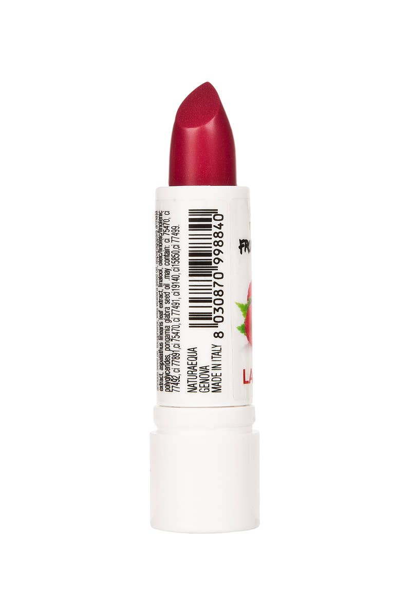 NaturaEqua - Wholesale Lipstick - Raspberry lip balm - colored cocoa butter1