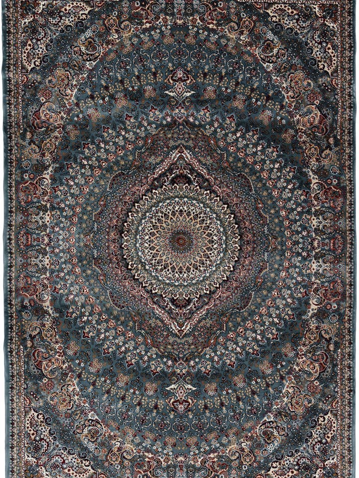 Tæppe Uppsala med unikt mønster inspireret af studiebyen for engroshandel hos Norial