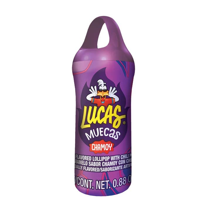 Food Crush Corp - Wholesale Lollipop - Lucas Muecas Chamoy Lollipop Mexican Candy (Case of 10)