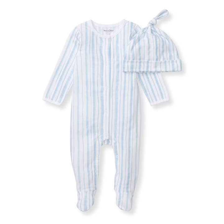 Ocean Vertical River Stripe Jumpsuit Set for wholesale on Faire