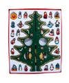 Kurt S. Adler, Inc. - Wholesale Christmas Decoration - 11.75"WOODEN TREE W/MINI ORNAMENTS 25PC1