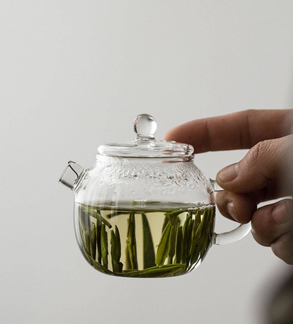 Gohobi （We cover U.S. import duties） - Wholesale Tea Pot - Gohobi Glass Small Teapot / Tea Tray18