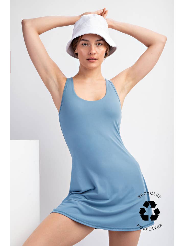 Rae Mode - Wholesale Athletic Dress - Women's - TENNIS ROMPER DRESS100