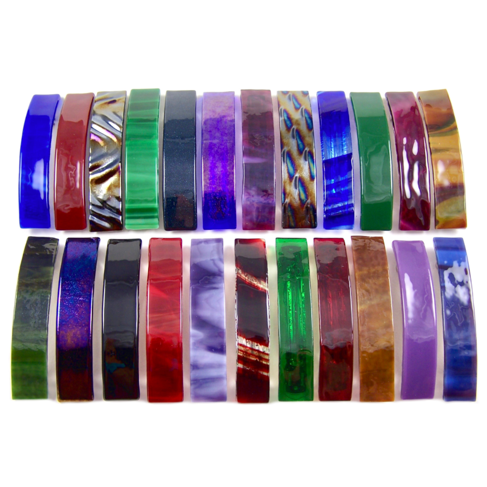 Glass Town USA - Wholesale Dangle Earrings - Stained Glass Earrings - Dangle Long - Royal Jewel Tones4