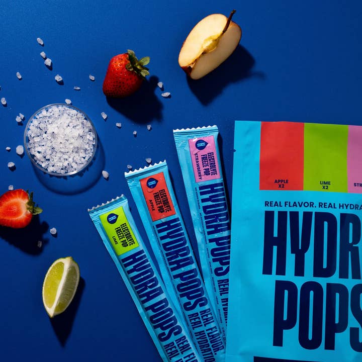 Hydra Hydration - Wholesale Fruit juice - Hydra Pops – Electrolyte Freeze Pops (6 Pop Variety Pack)1