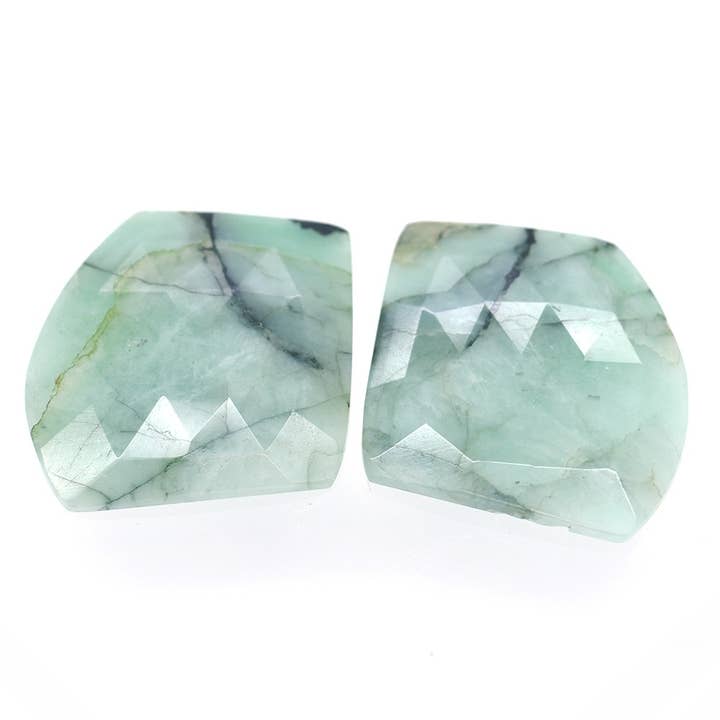 35.26ct Emerald Set Pink Size for wholesale by Naturjoya