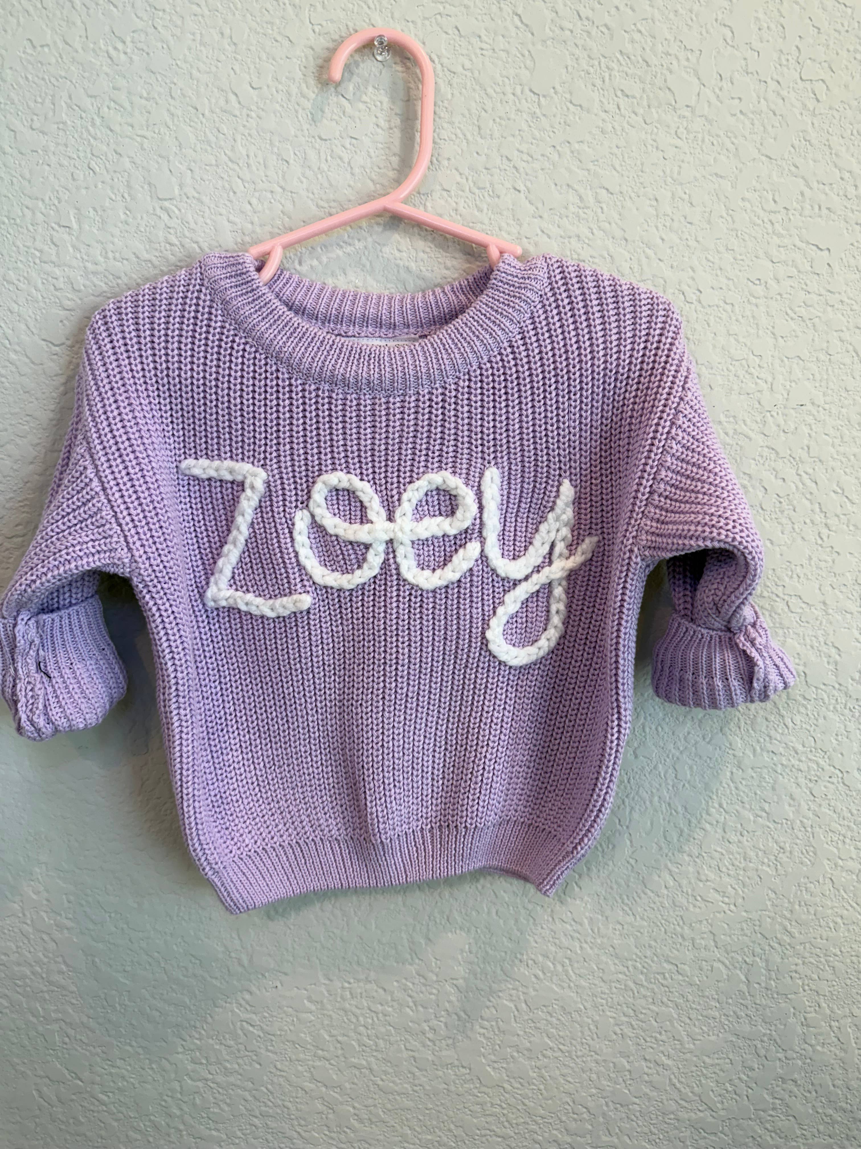 Pretty Little Stitch - Venta al por mayor Jersey de punto - Niños - Suéteres gruesos bordados a mano21