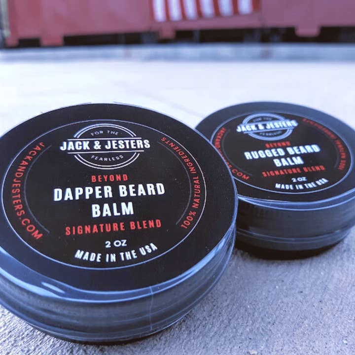 Beyond Beard Balm Bundle: Dapper & Rugged Scents for wholesale by Jack & Jesters