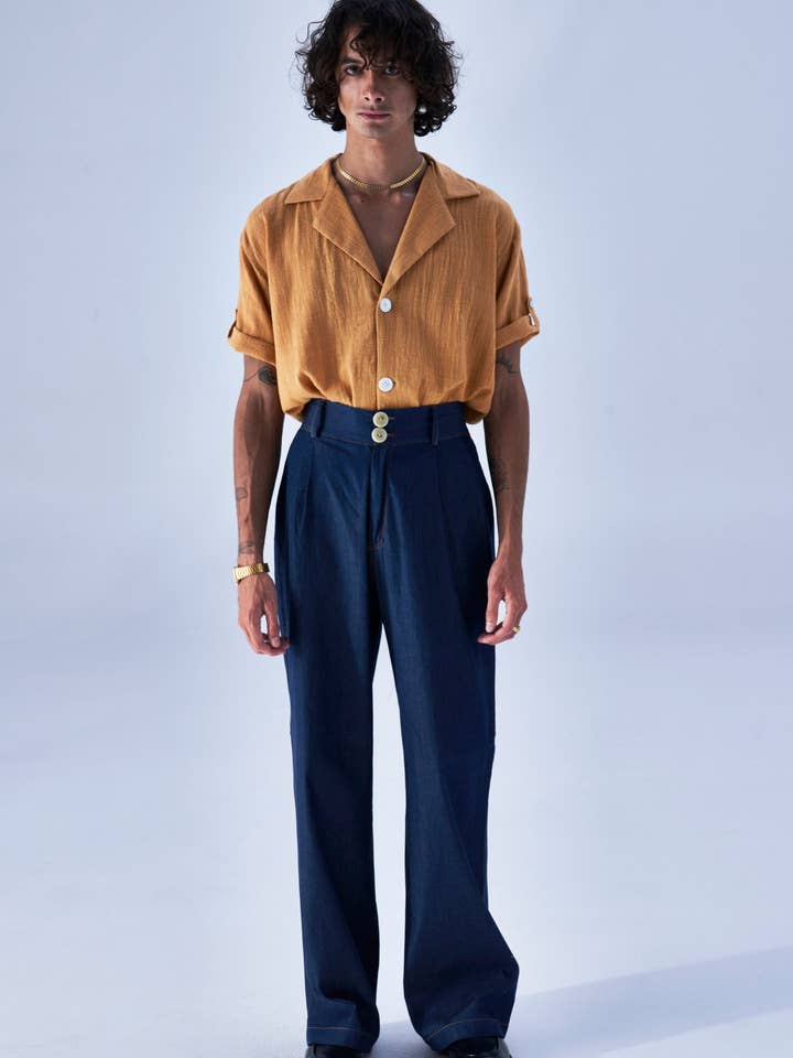 CALIFORNIA SHIRT SHORT SLEEVE | BUTTERSCOTCH for wholesale by wildsky