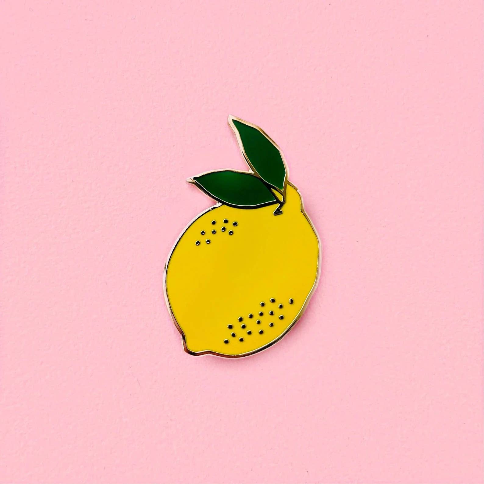 Unexpected Flair - Wholesale Lapel Pin/Button - Lemon Enamel Pin
