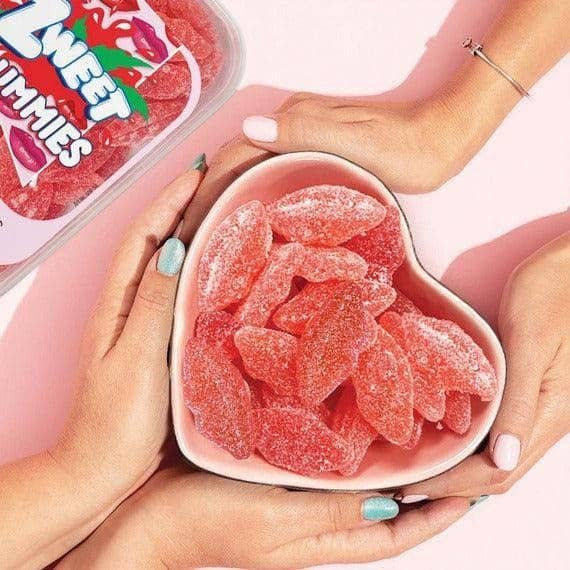 Galil Brands - Wholesale Gummy - Sour Gummy Lips | Bulk | 80 oz | Zweet