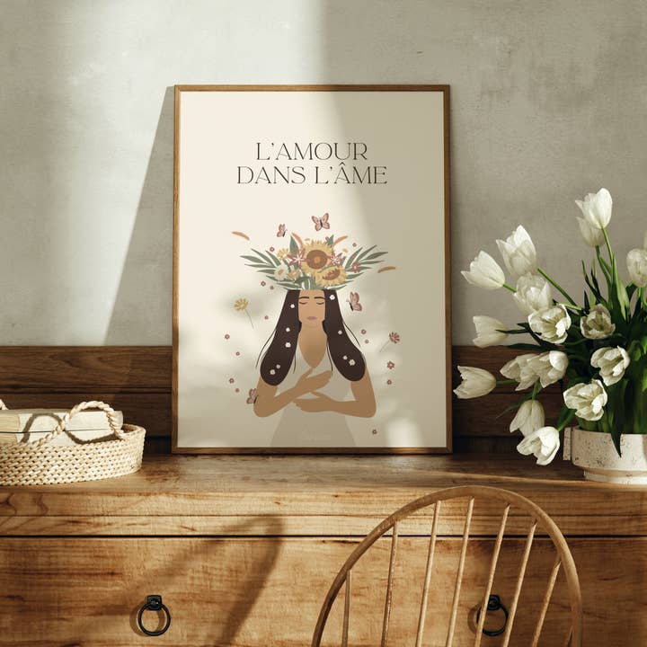 Looves Studio – Engroshandel Plakat – Positiv plakat - Kærlighed i sjælen