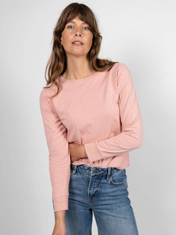 Audrey ekologisk bomullströja för wholesale av Ivy T