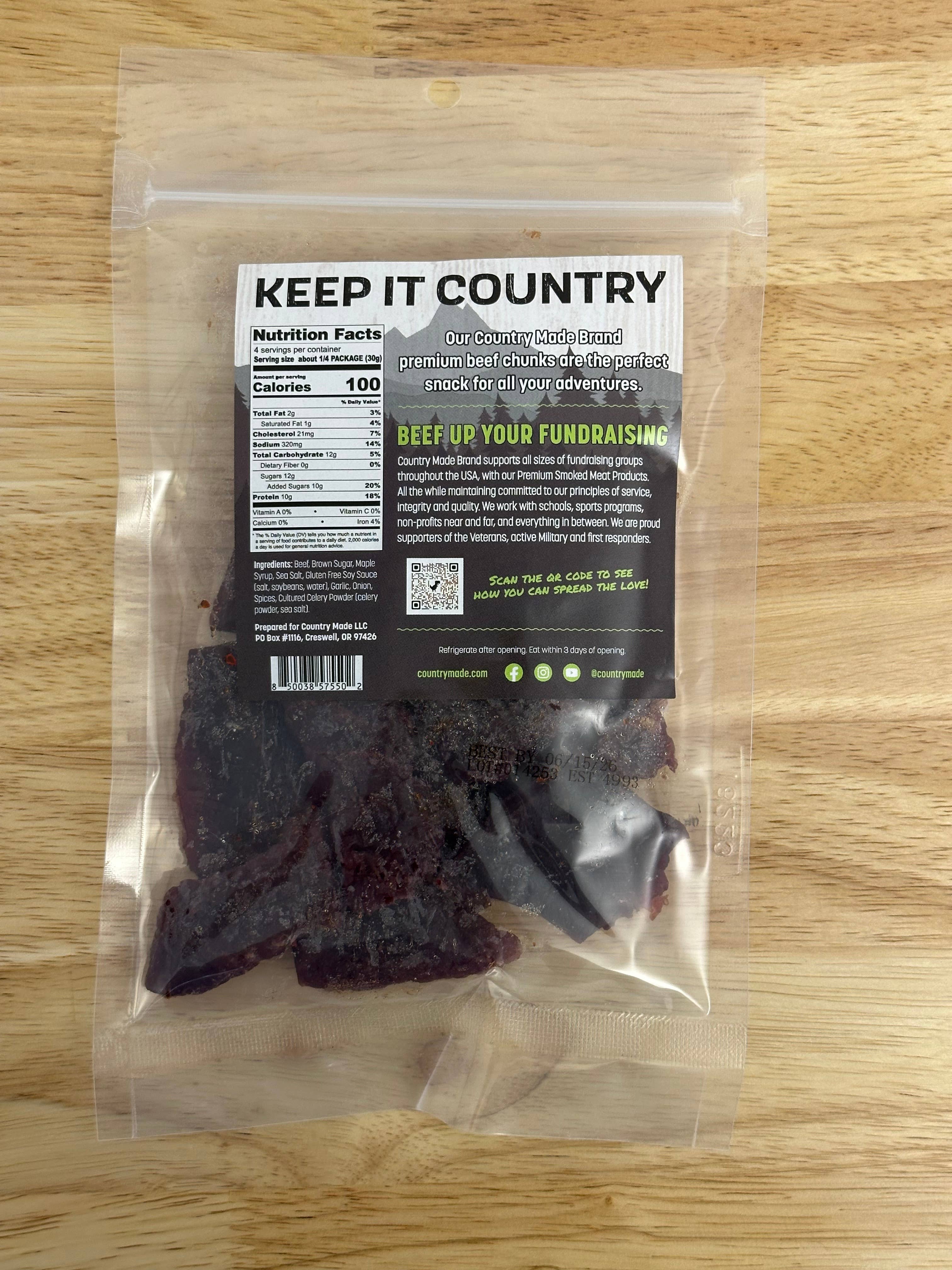 Country Made - Wholesale Jerky - Original Flavored Jerky3