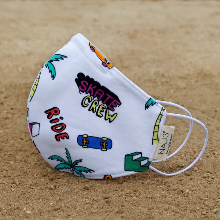 Máscara criança/adulto SKATE PARK por atacado de NAJ 3