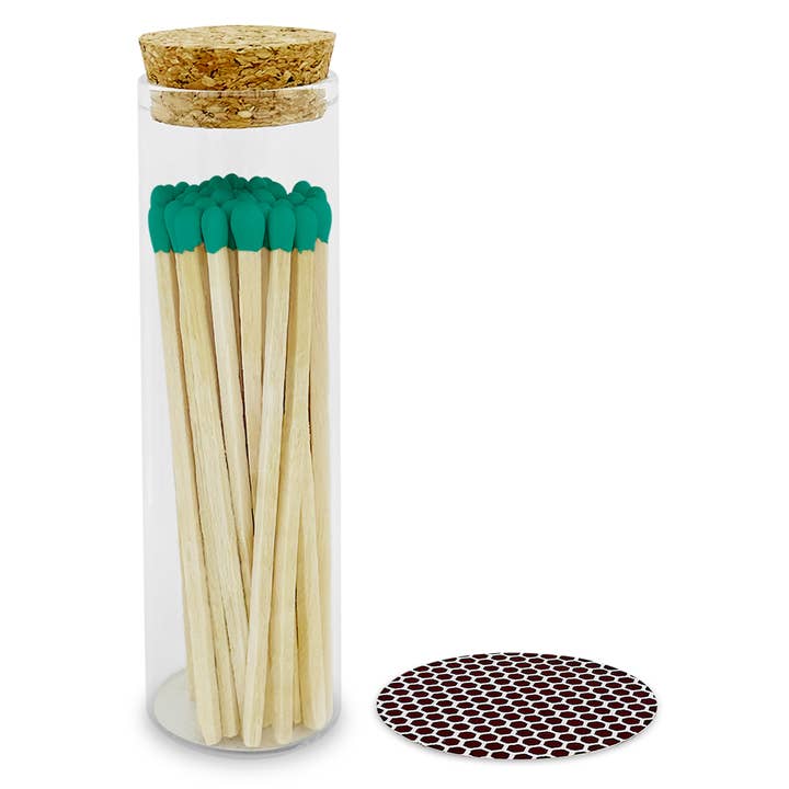Thankful Greetings – wholesale Matches – Custom Branded - 4" Matches in Chic Jar18