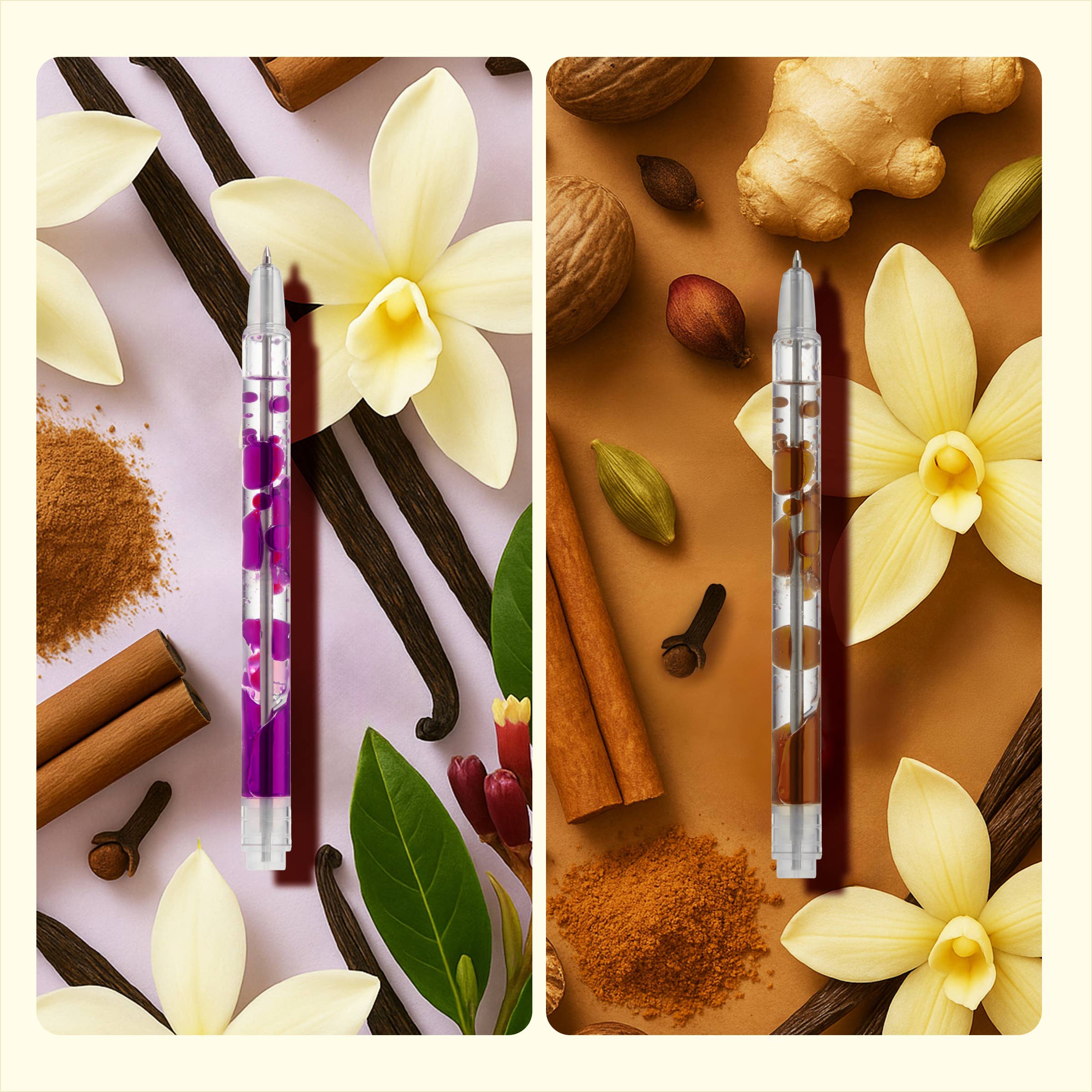 Lifelines - Wholesale Pen - Scented Lava pens 2 PK Violet/Brown1